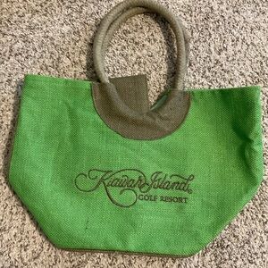 Green Tote Bag